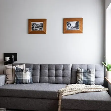 アパート Folk Art & Spa Krupowki 25 ザコパネ